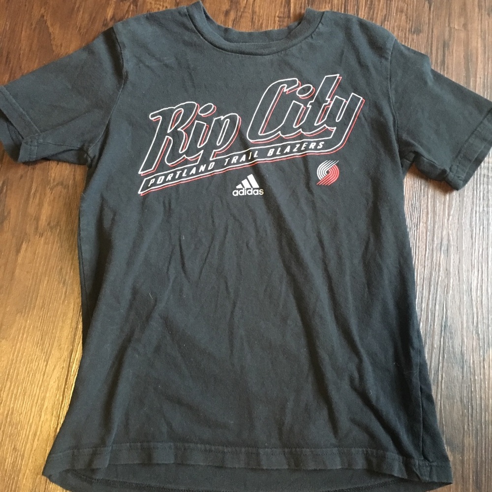 “Rip City” Adidas brand Trail Blazers shirt